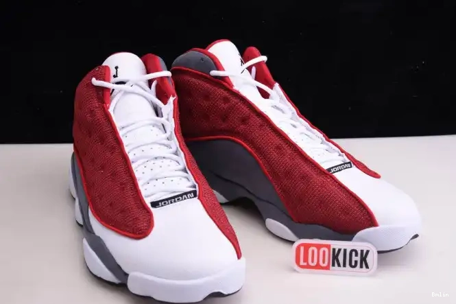 Bmlin shoes 414571-600 Retro Gym Grey Air Jordan 13 Flint Red 0608